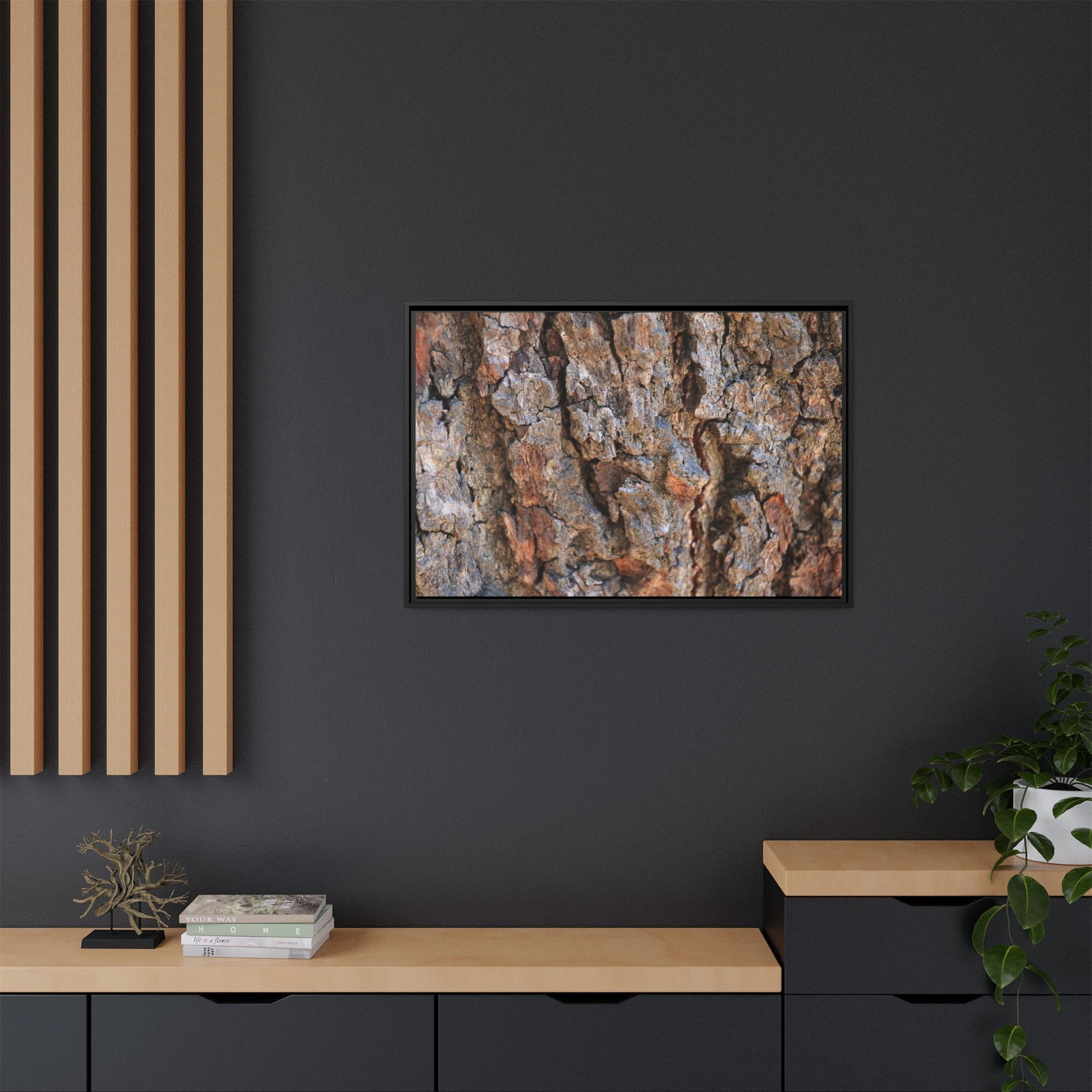 Craggy Textures - Unique Stretched Canvas Wall Art - Art By Earth
