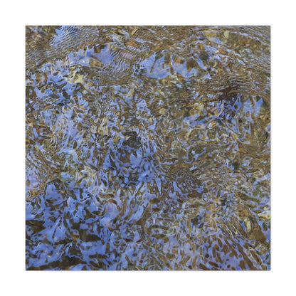 Ripples of Memory - Unique Frameless Canvas Wall Art - Art By Earth