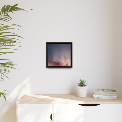 Celestial Blaze - Unique Stretched Canvas Wall Art - Art By Earth