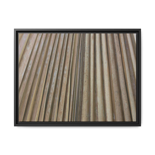 Wooden Whispers - Unique Stretched Canvas Wall Art - Art By Earth
