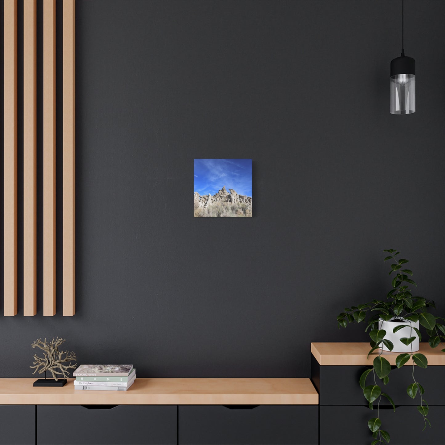 Sentinel Spires - Unique Frameless Canvas Wall Art