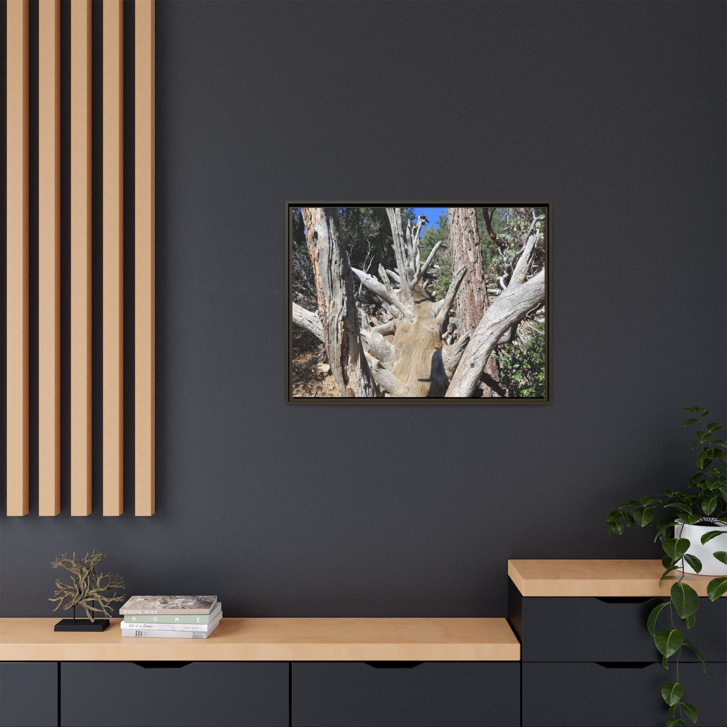 Forest Sentinels - Unique Stretched Canvas Wall Art