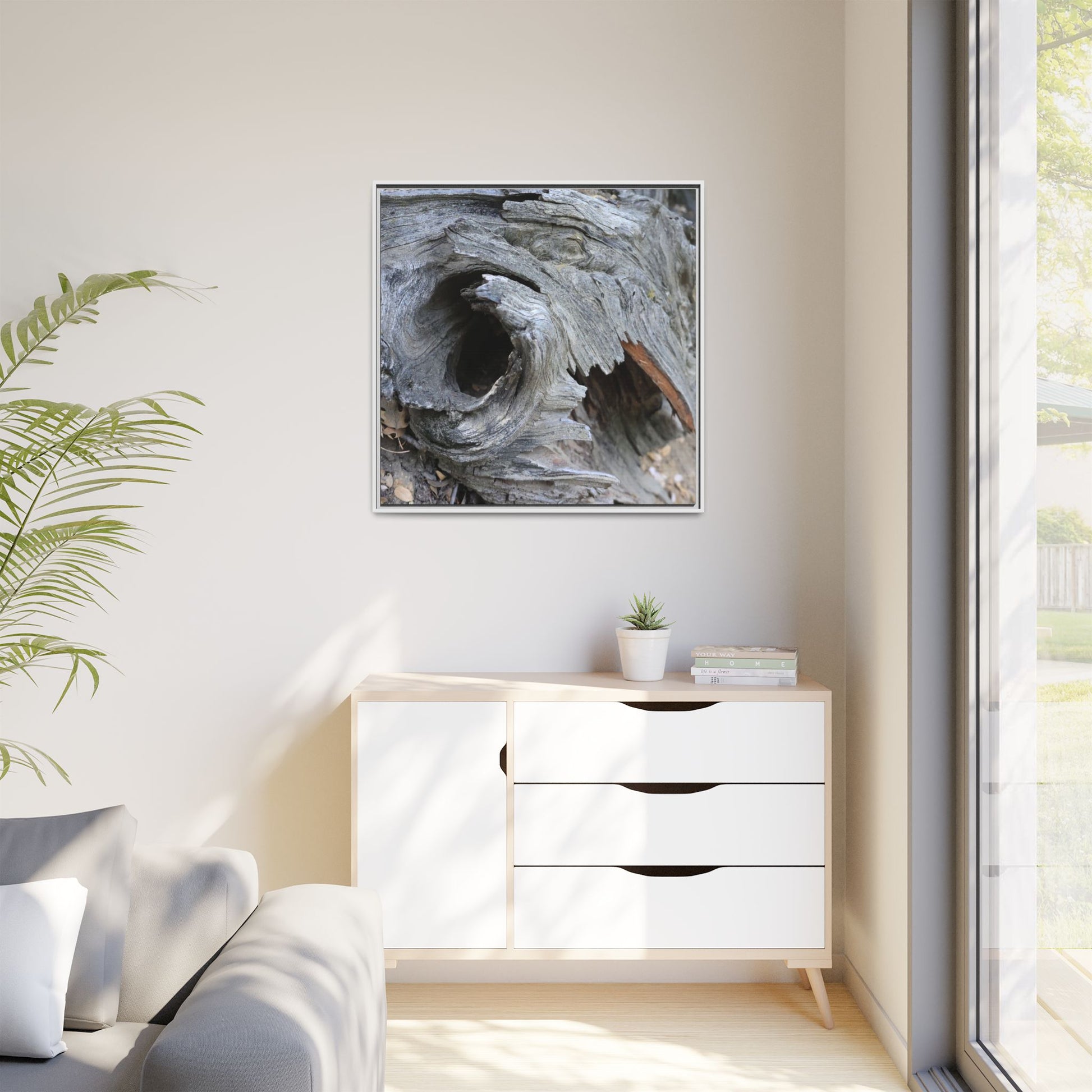 Bark's Labyrinth - Unique Stretched Canvas Wall Art - Art By Earth