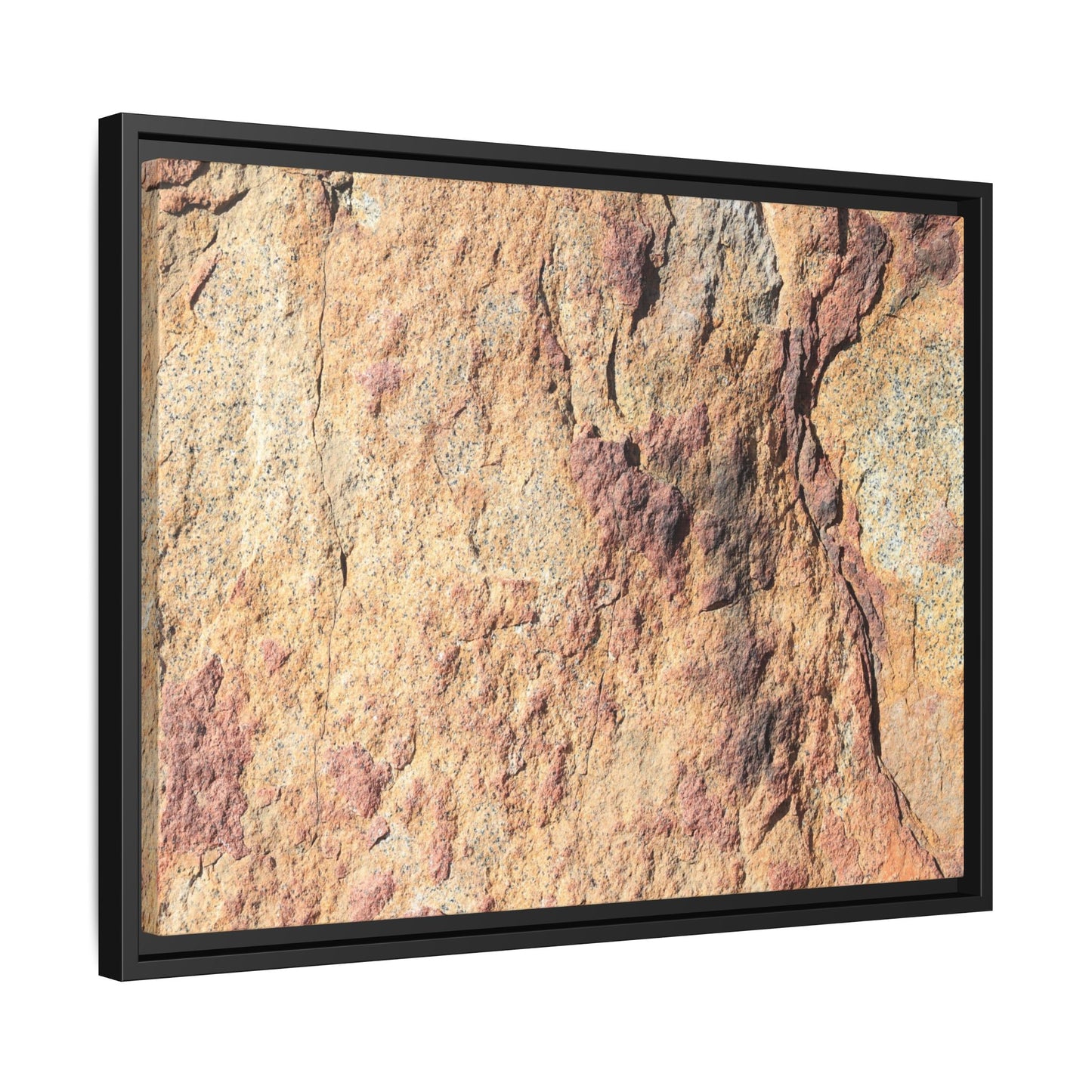 Fractal Stone - Unique Stretched Canvas Wall Art - Art By Earth