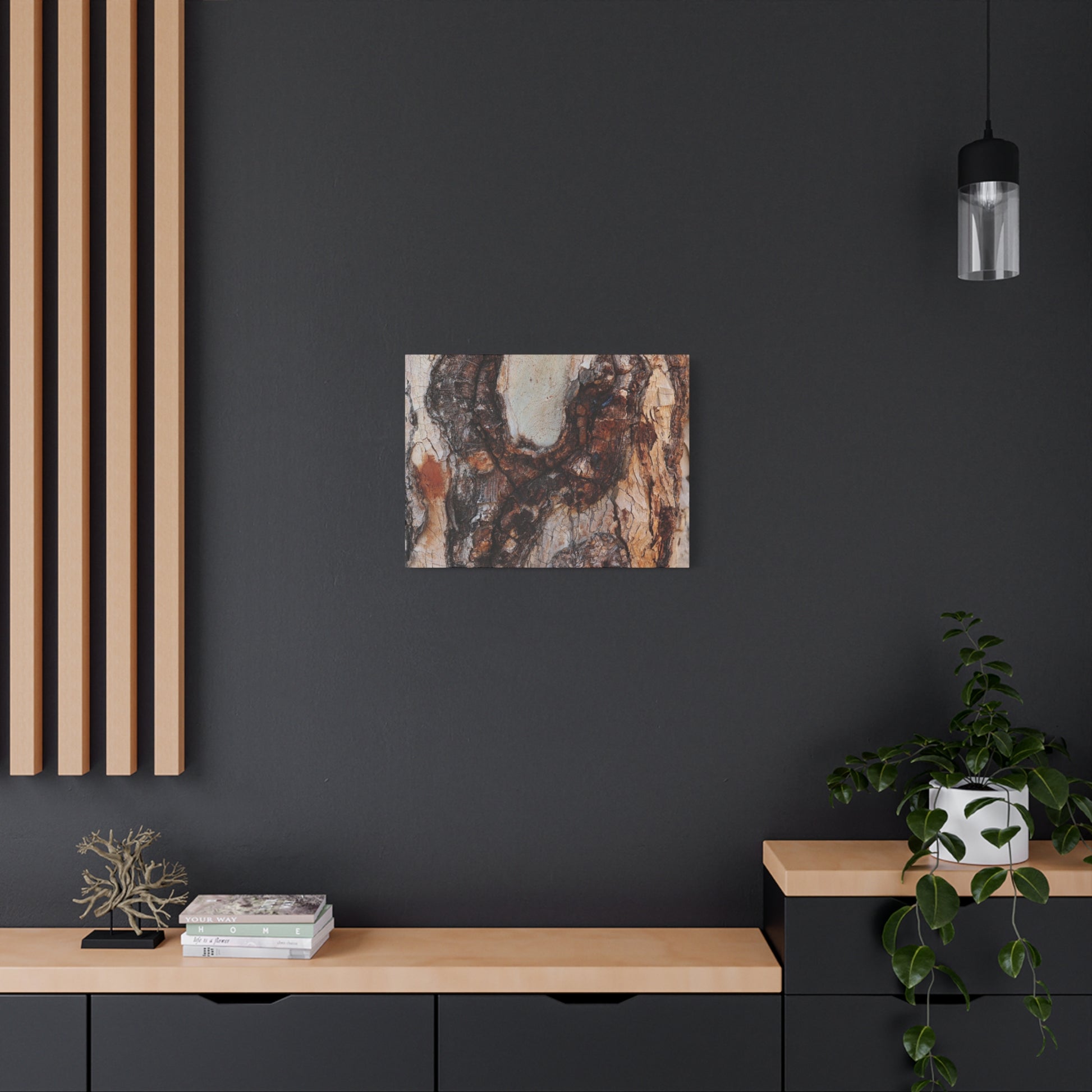 Arboreal Echoes - Unique Frameless Canvas Wall Art - Art By Earth
