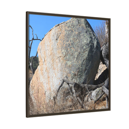 Stony Sentinel - Unique Stretched Canvas Wall Art - Art By Earth