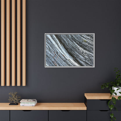 Time's Carved Path - Unique Stretched Canvas Wall Art - Art By Earth