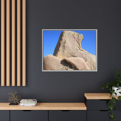 Rocky Sentinel - Unique Stretched Canvas Wall Art - Art By Earth