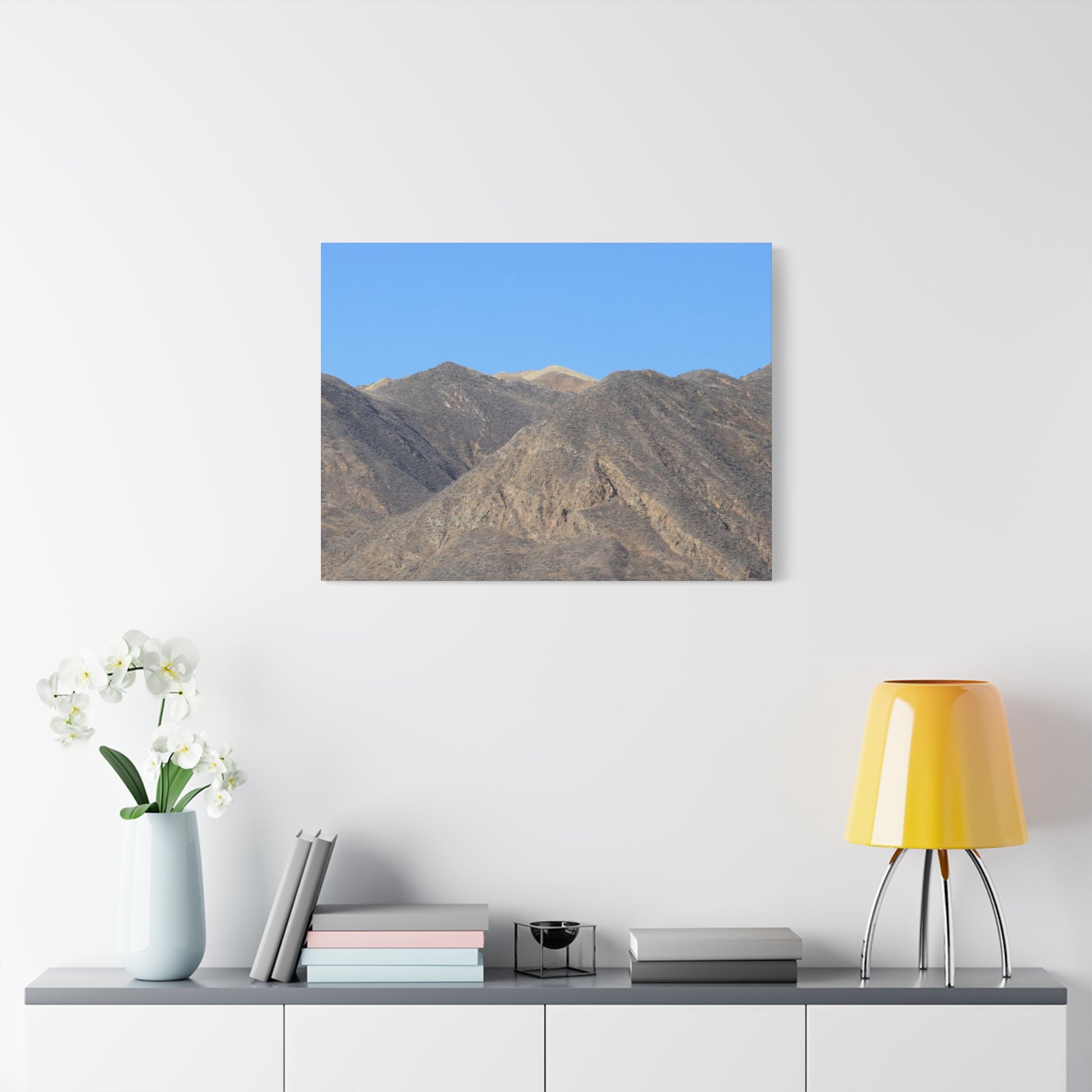 Silent Peaks - Unique Frameless Canvas Wall Art - Art By Earth