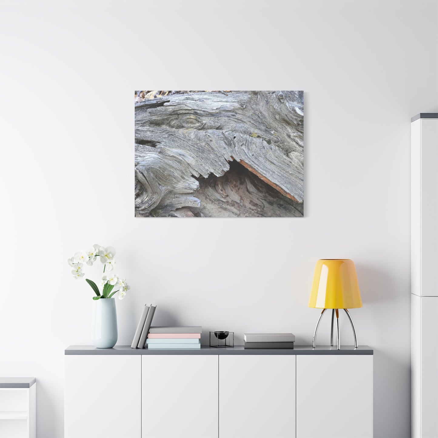 Whispers of Ancient Wood - Unique Frameless Canvas Wall Art - Art By Earth