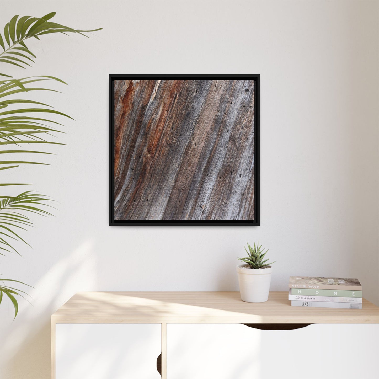 Rustic Floor - Unique Stretched Canvas Wall Art - Art By Earth
