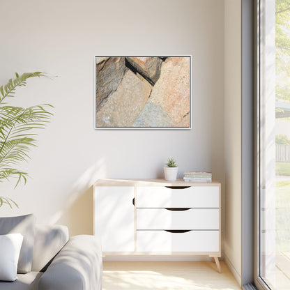 Rock Fragment - Unique Stretched Canvas Wall Art - Art By Earth