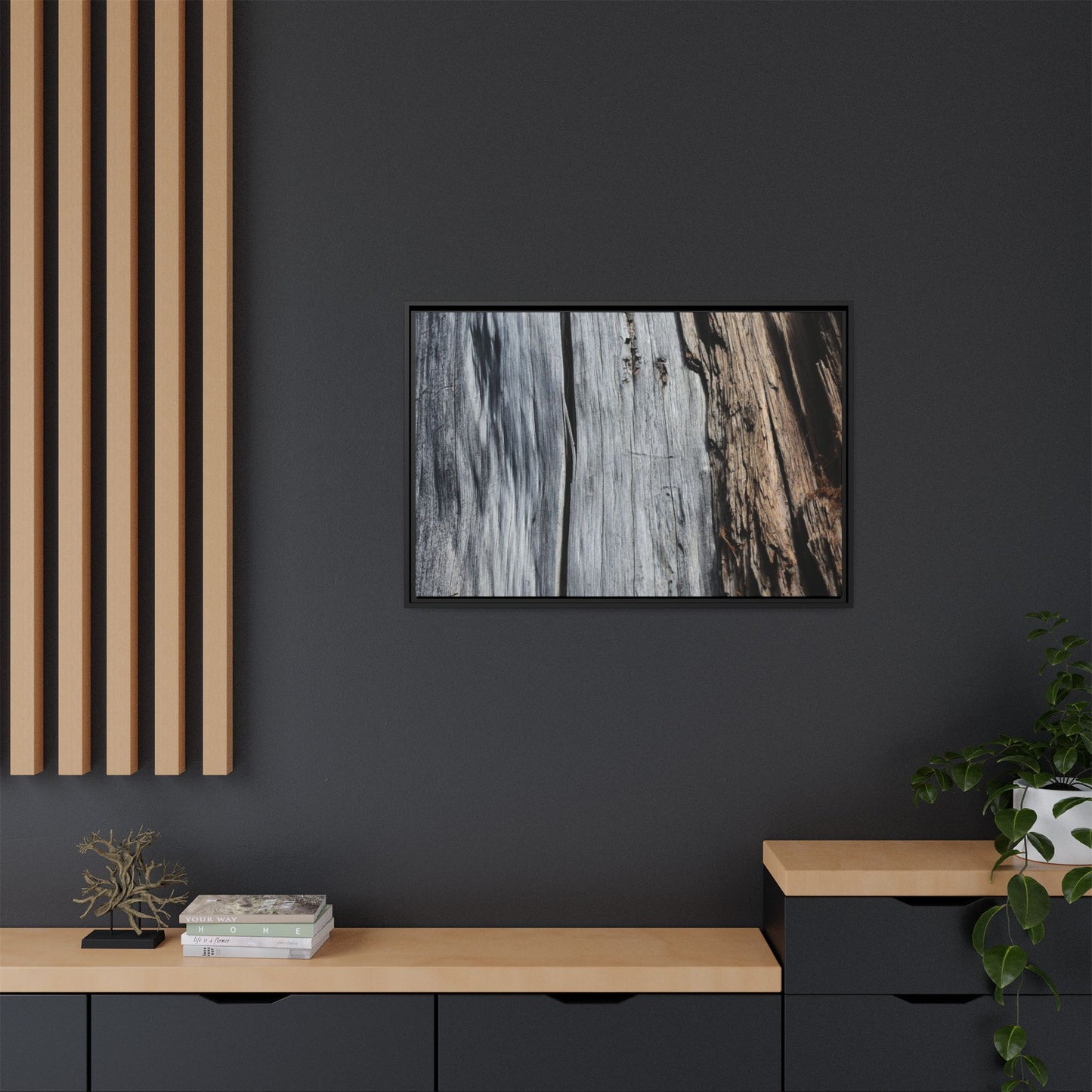 Wood's Lament - Unique Stretched Canvas Wall Art - Art By Earth