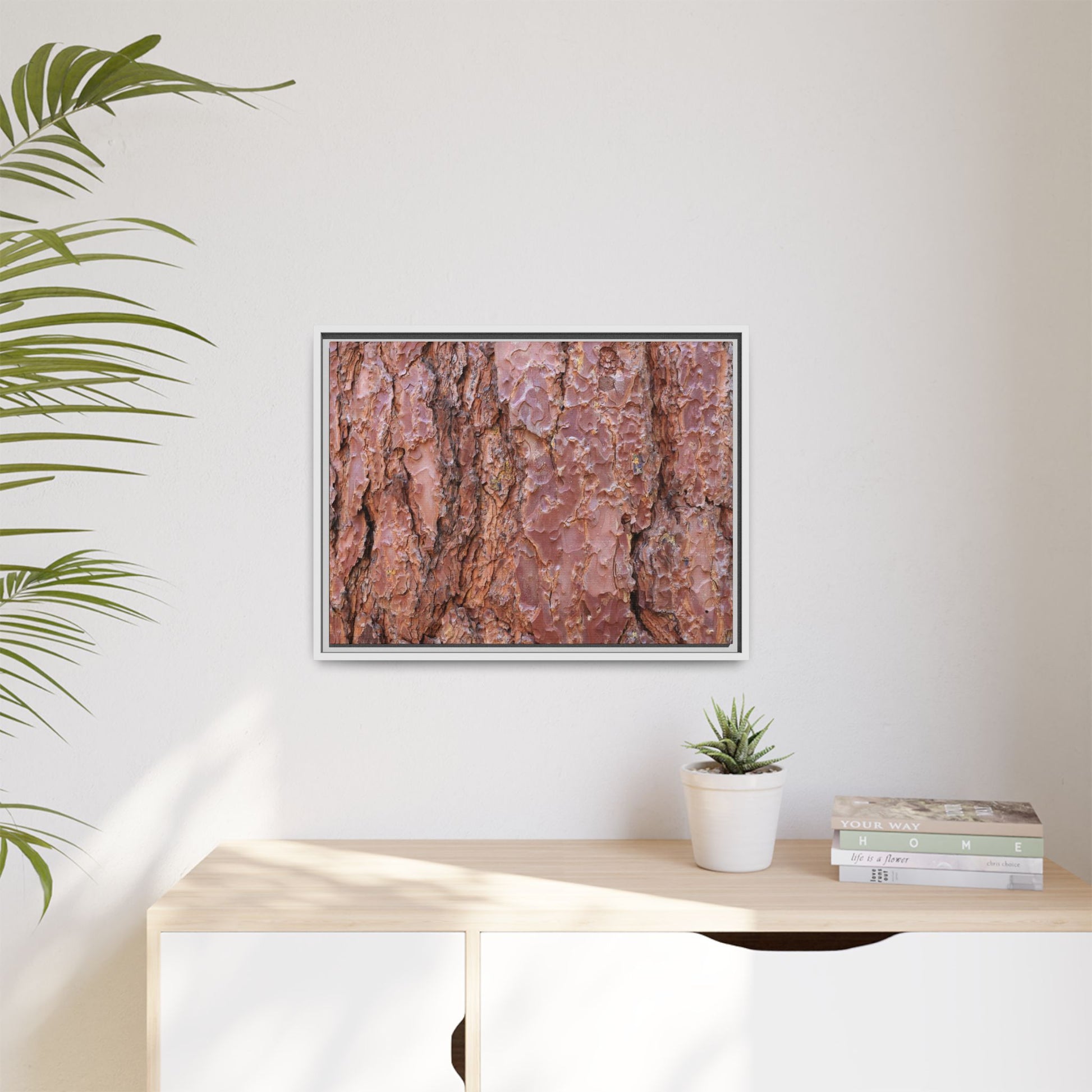 Russet Ridges - Unique Stretched Canvas Wall Art - Art By Earth