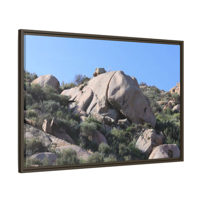 Ancient Stone Landscape - Unique Stretched Canvas Wall Art - Art By Earth