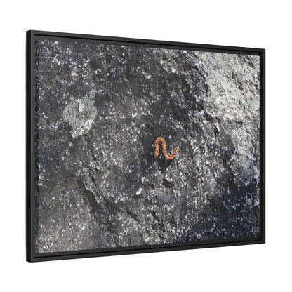 Volcanic Ash and Copper - Unique Stretched Canvas Wall Art - Art By Earth