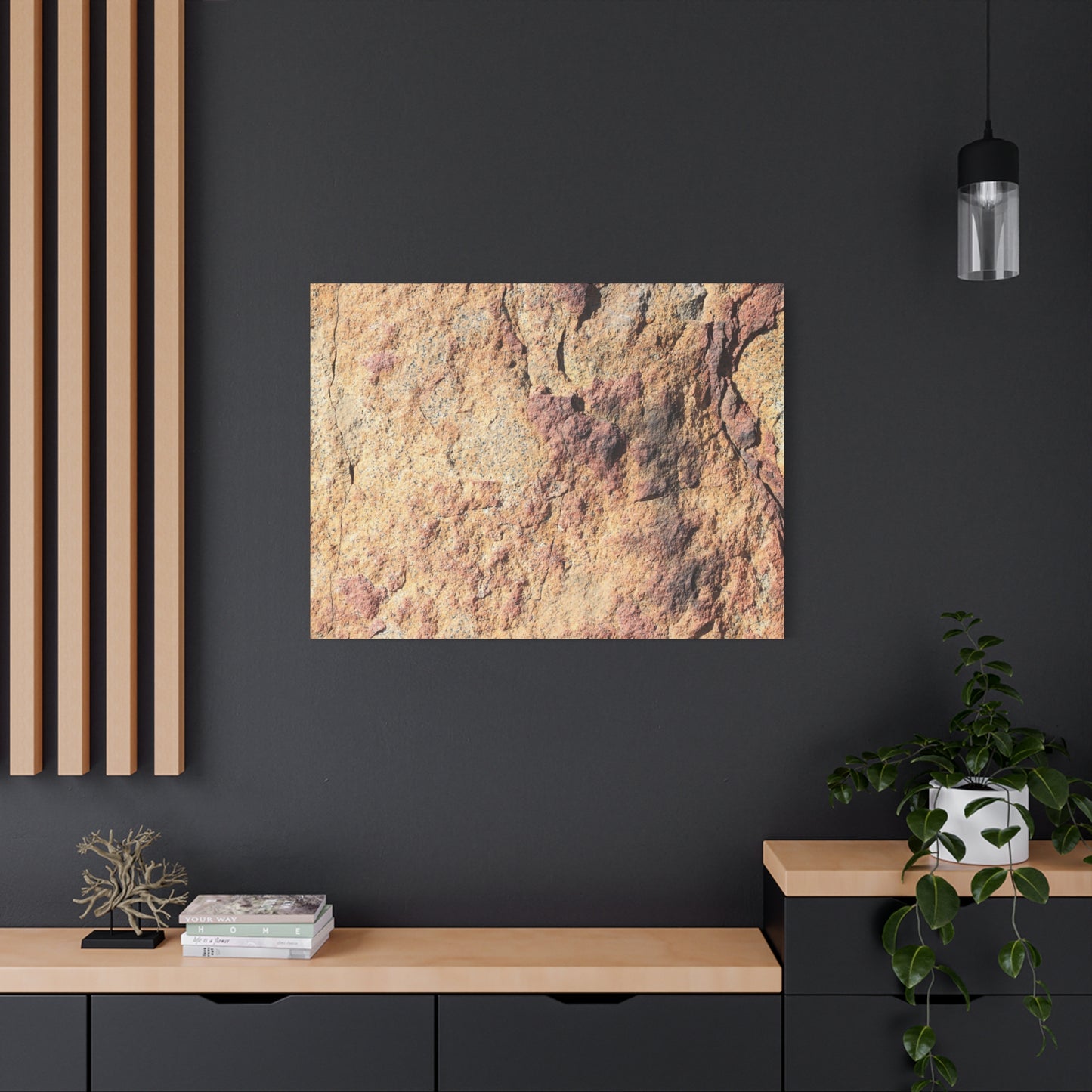 Terracotta Tears - Unique Frameless Canvas Wall Art - Art By Earth