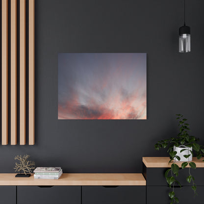 Ethereal Sunset - Unique Frameless Canvas Wall Art - Art By Earth