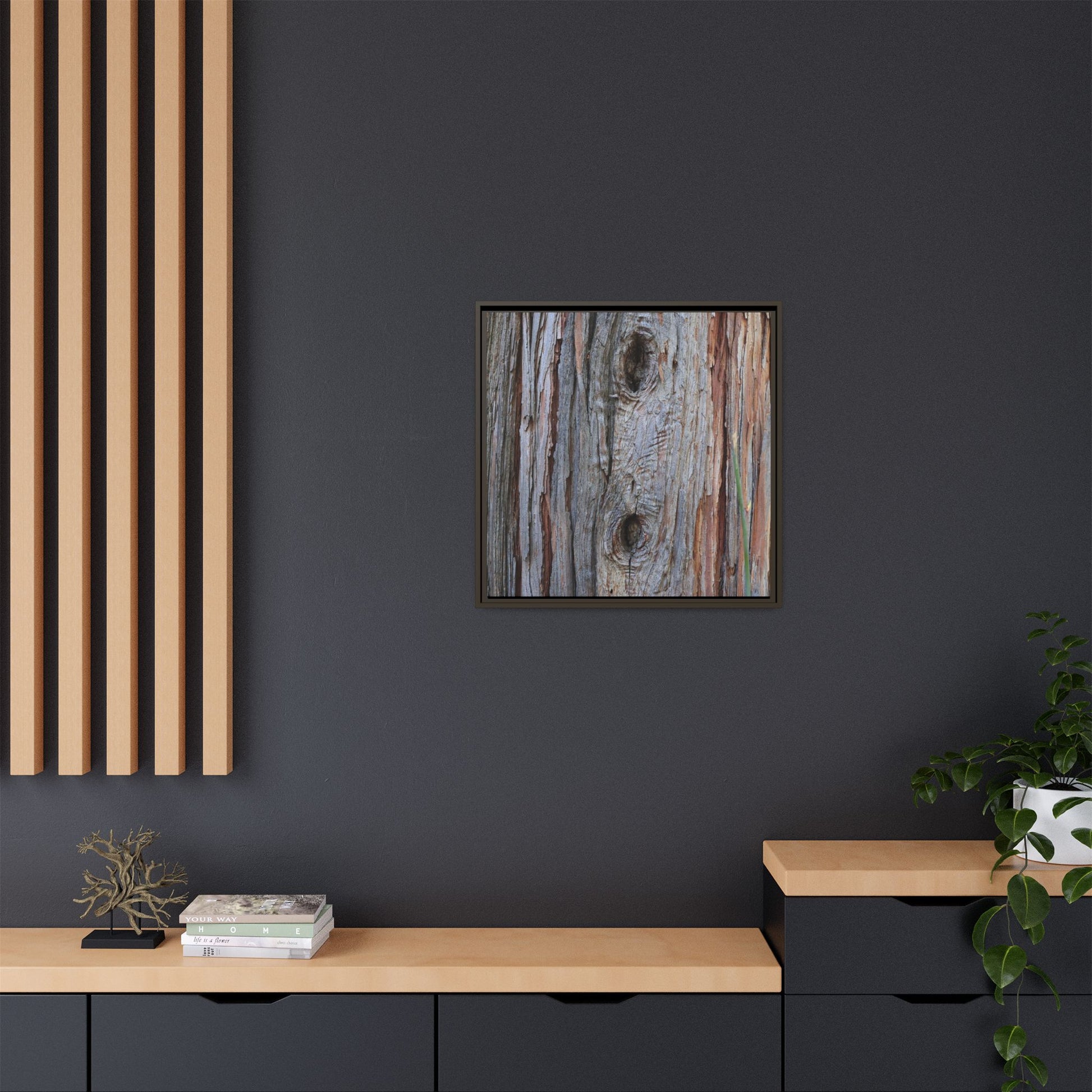 Knotty Nature - Unique Stretched Canvas Wall Art - Art By Earth