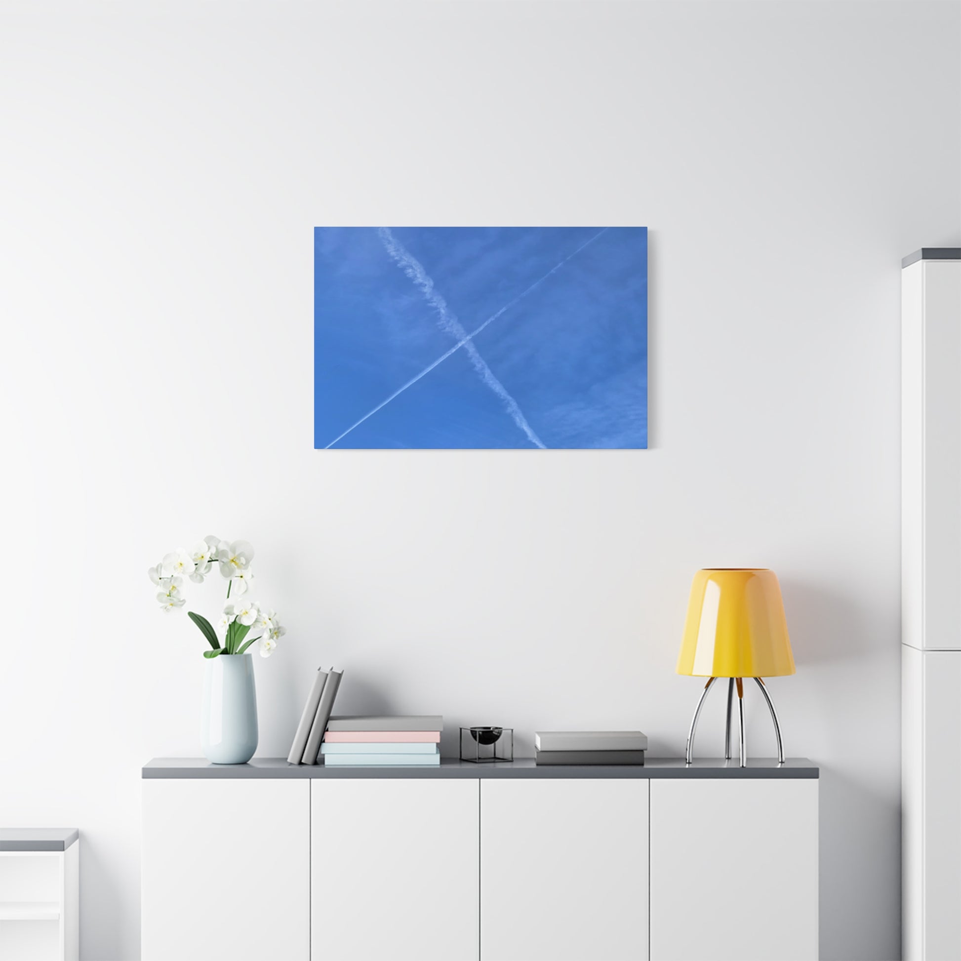 Crossing Paths - Unique Frameless Canvas Wall Art - Art By Earth