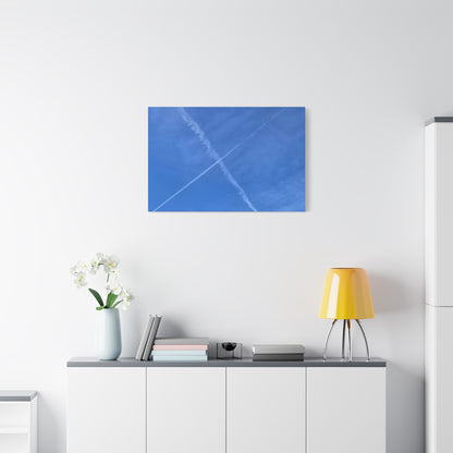 Crossing Paths - Unique Frameless Canvas Wall Art - Art By Earth