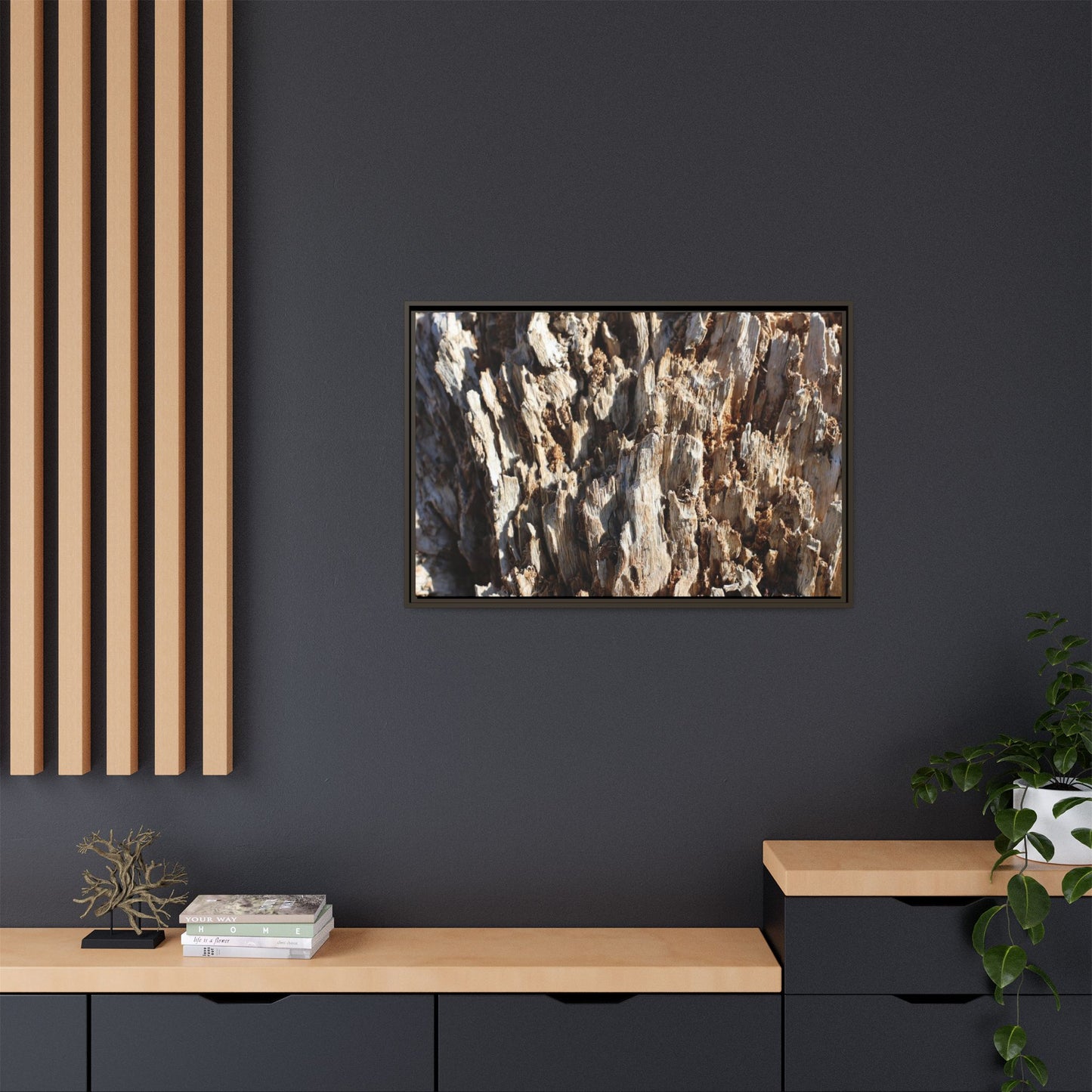 Fractal Fragments - Unique Stretched Canvas Wall Art