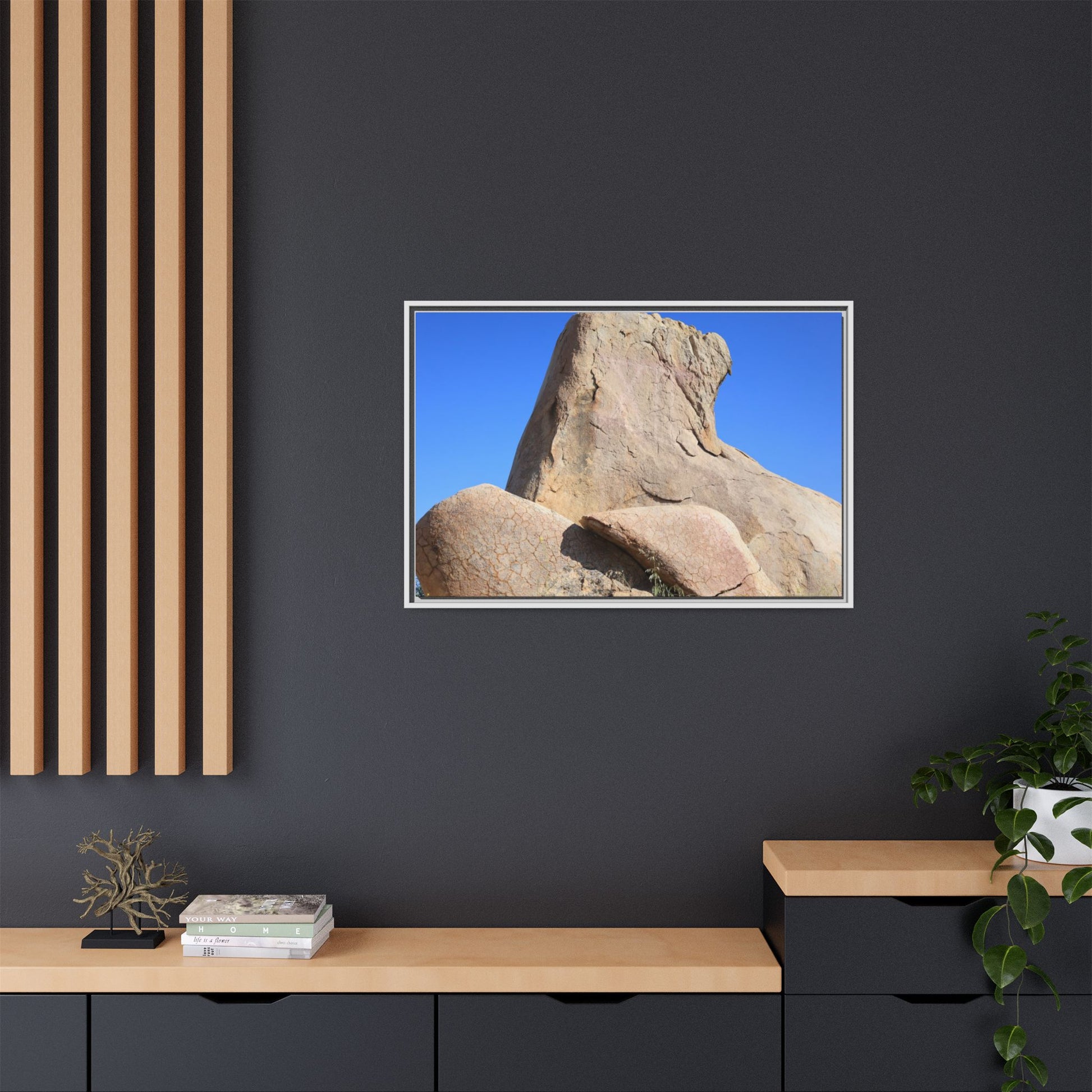 Rocky Sentinel - Unique Stretched Canvas Wall Art - Art By Earth