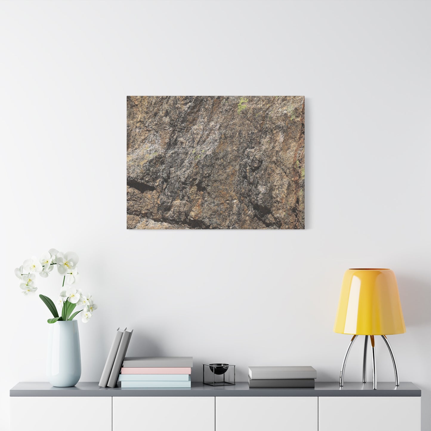 Weathered Stone Secrets - Unique Frameless Canvas Wall Art - Art By Earth