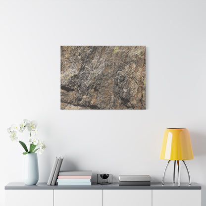 Weathered Stone Secrets - Unique Frameless Canvas Wall Art - Art By Earth