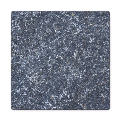 Frozen Whispers of Stone - Unique Frameless Canvas Wall Art - Art By Earth