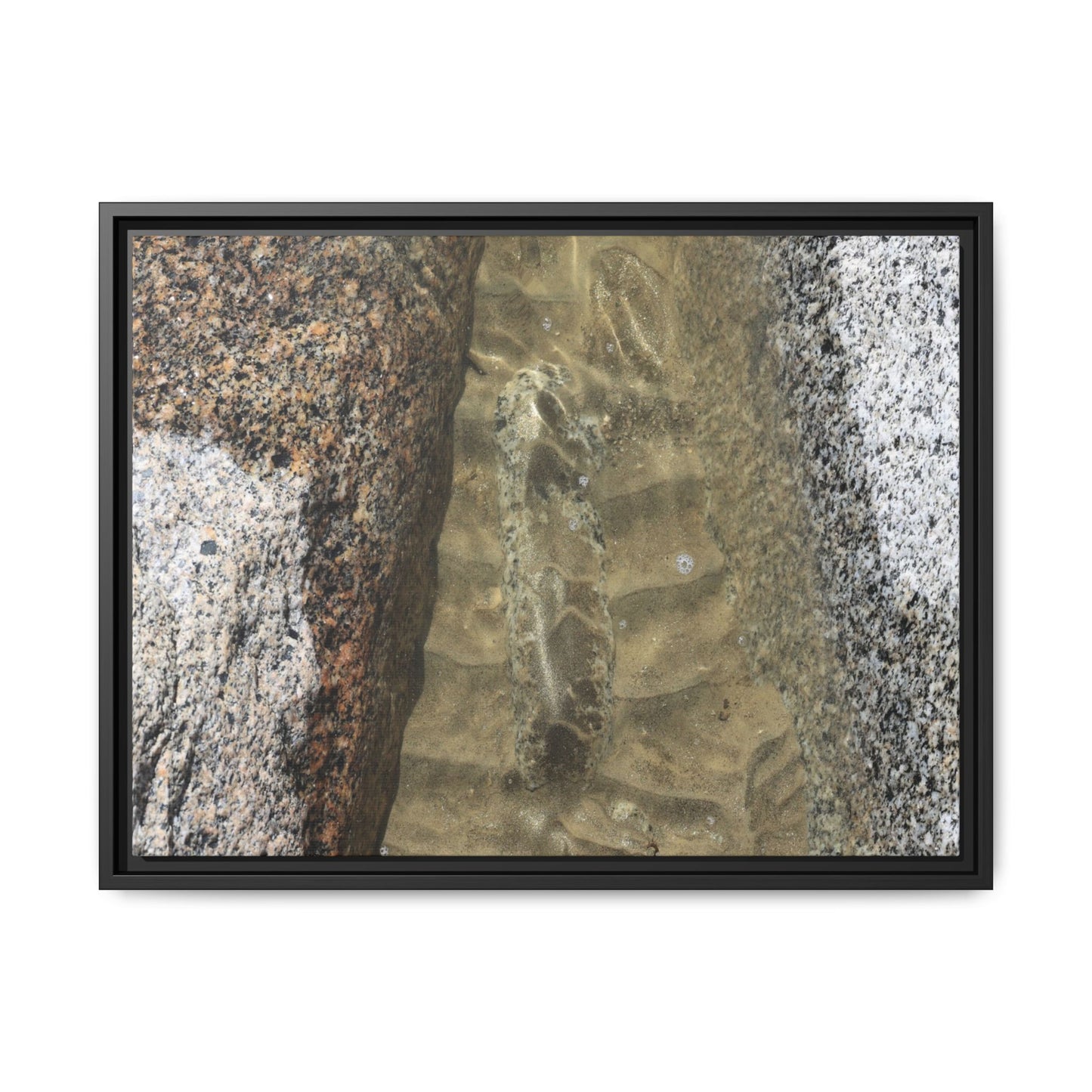 Between Concrete Walls - Unique Stretched Canvas Wall Art - Art By Earth