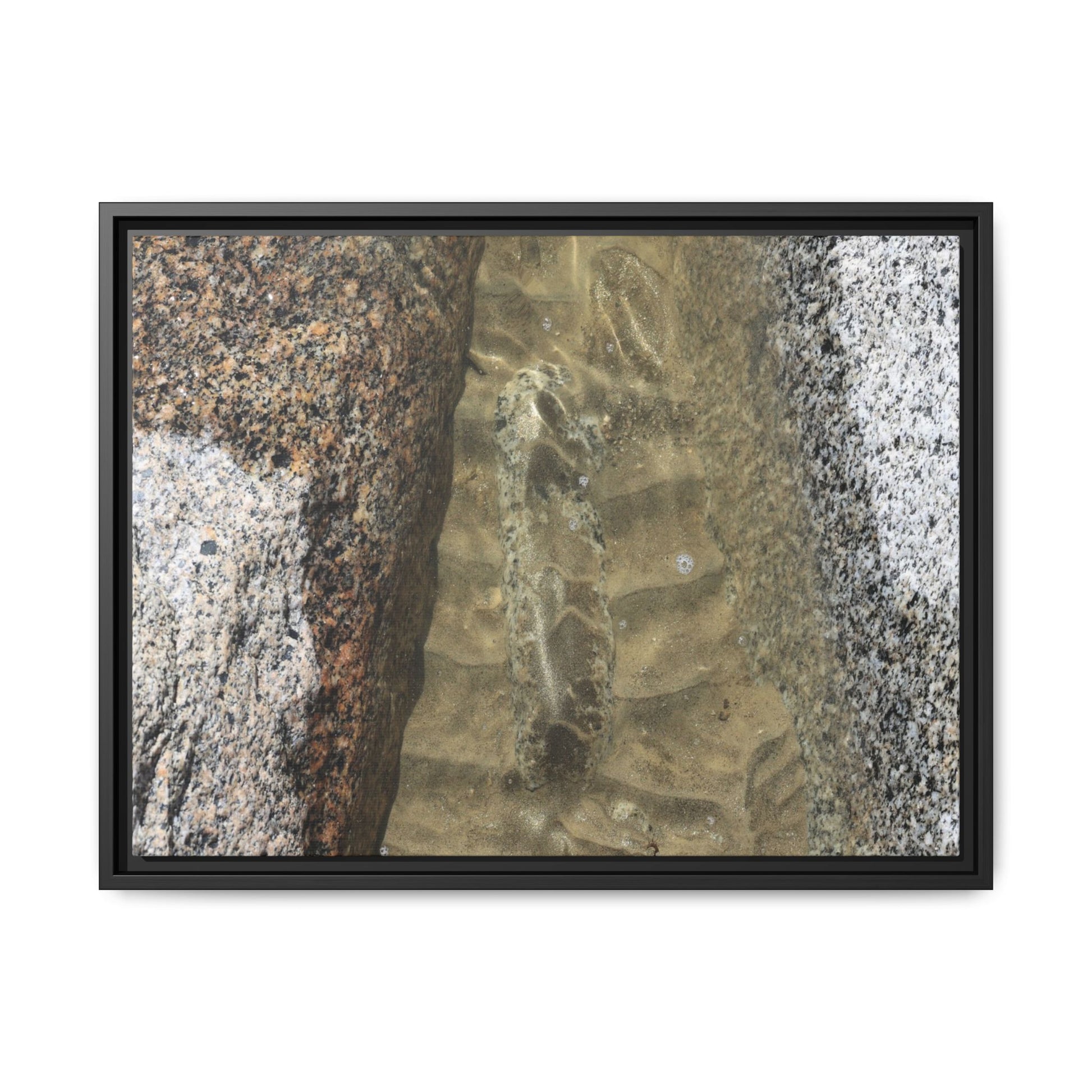 Between Concrete Walls - Unique Stretched Canvas Wall Art - Art By Earth