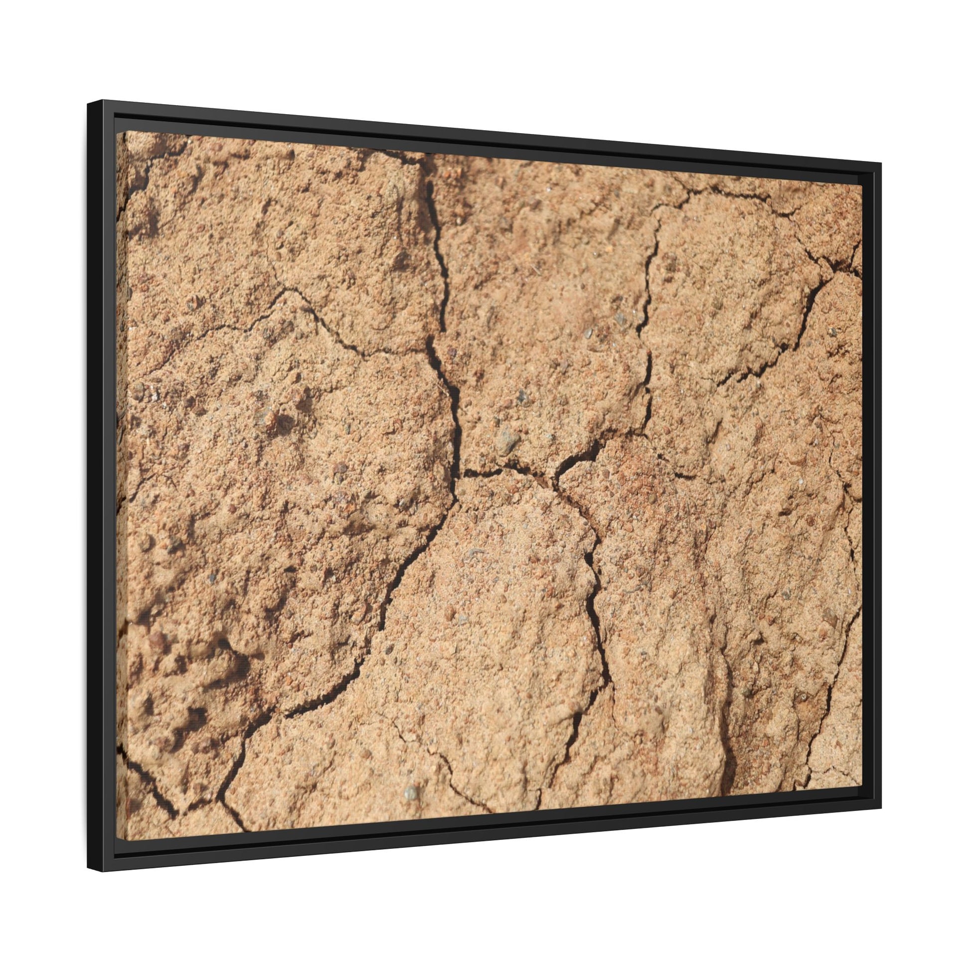 Parched Land - Unique Stretched Canvas Wall Art - Art By Earth