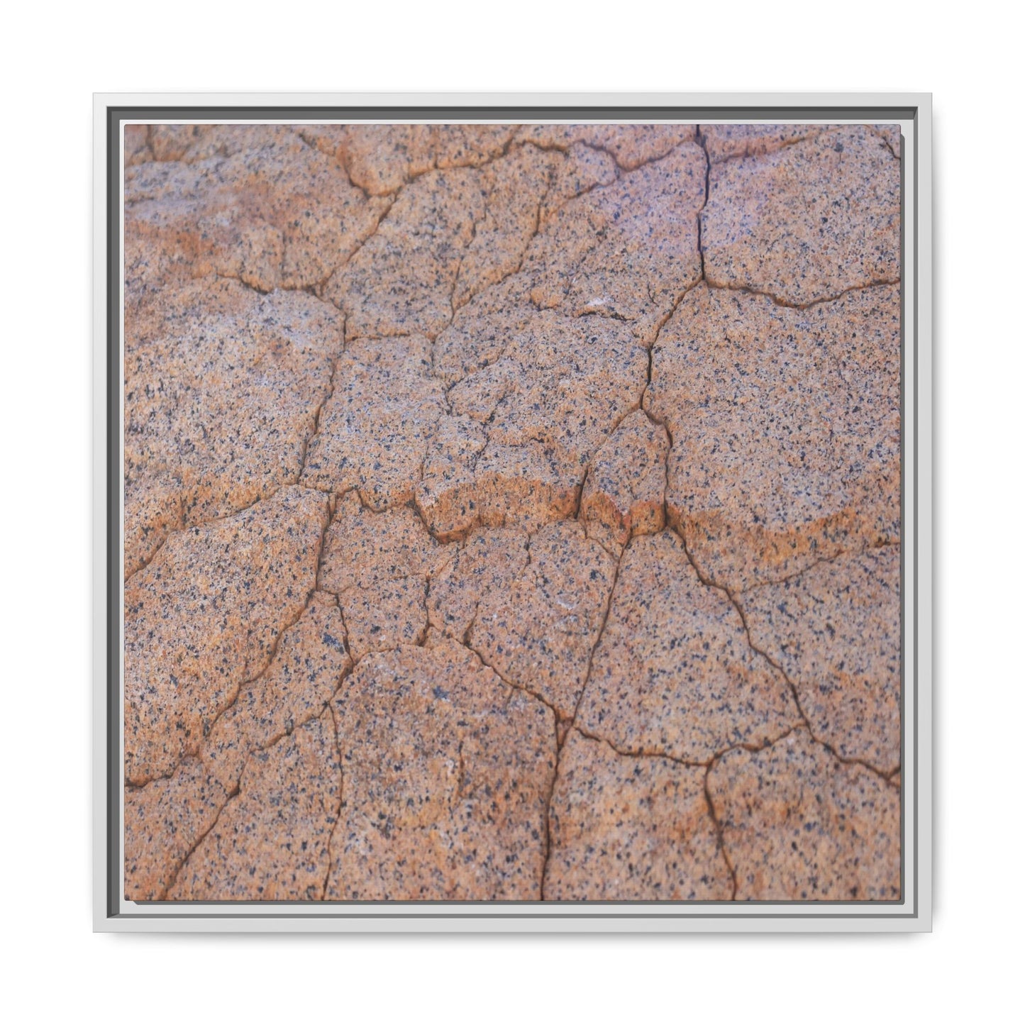 Fragmented Earth - Unique Stretched Canvas Wall Art - Art By Earth