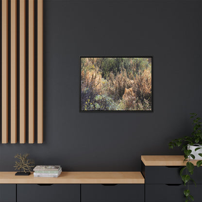 Drought-Stricken Landscape - Unique Stretched Canvas Wall Art - Art By Earth