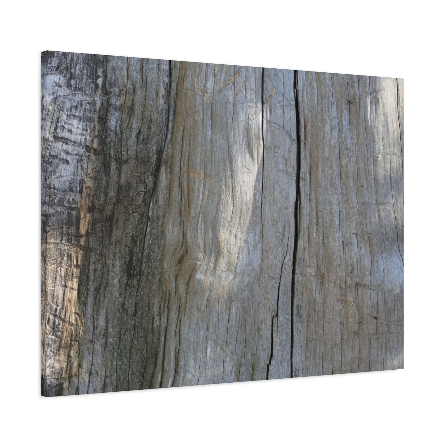 Time's Carved Patterns - Unique Frameless Canvas Wall Art