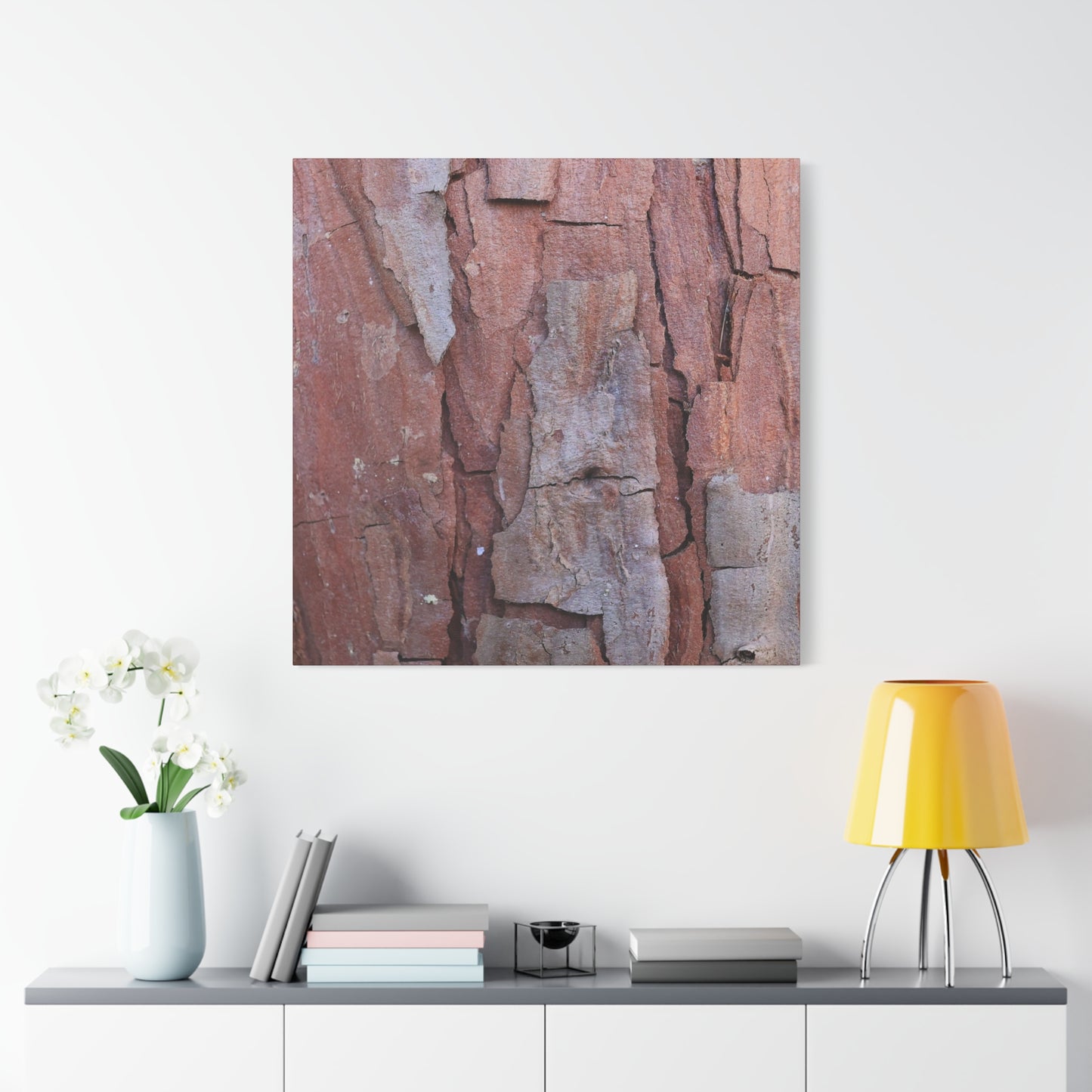 Fractal Rust - Unique Frameless Canvas Wall Art - Art By Earth