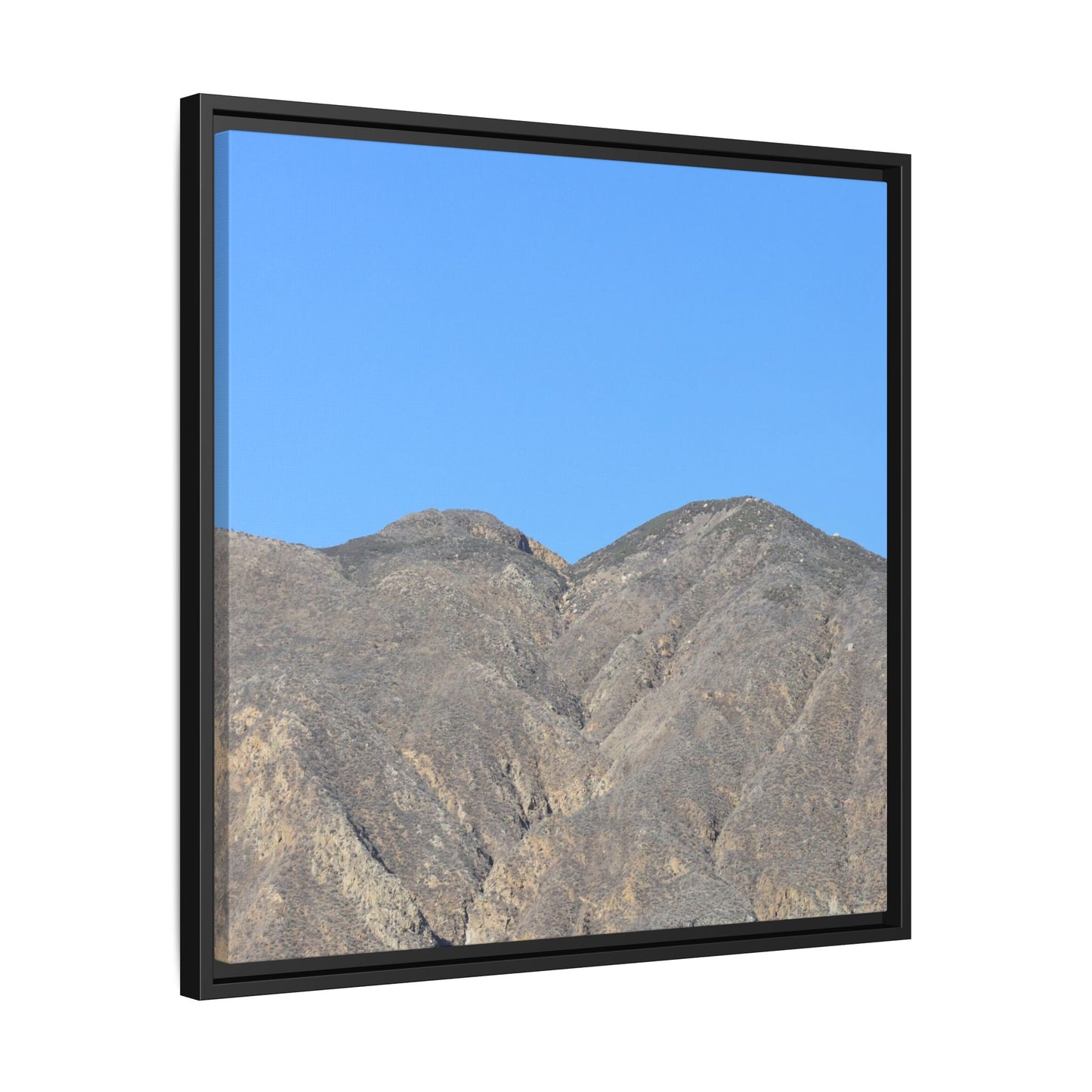 Arid Mountain Breath - Unique Stretched Canvas Wall Art - Art By Earth