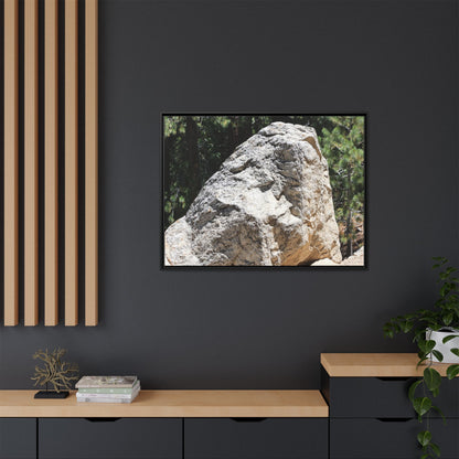 Stone's Silent Whisper - Unique Stretched Canvas Wall Art - Art By Earth