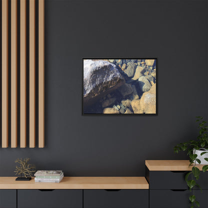 Stone Sanctuary - Unique Stretched Canvas Wall Art