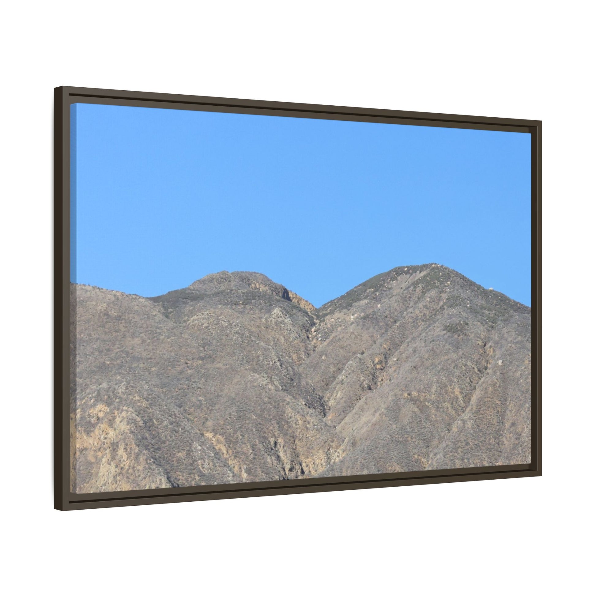 Arid Mountain Breath - Unique Stretched Canvas Wall Art - Art By Earth