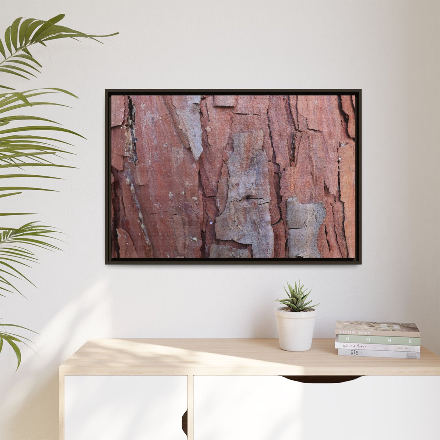 Peeling Bark - Unique Stretched Canvas Wall Art - Art By Earth