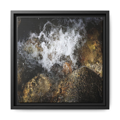 Cascading Momentum - Unique Stretched Canvas Wall Art - Art By Earth