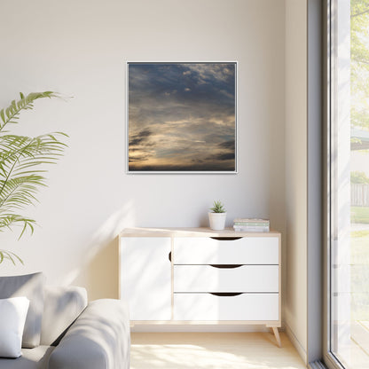 Clouded Thoughts - Unique Stretched Canvas Wall Art - Art By Earth