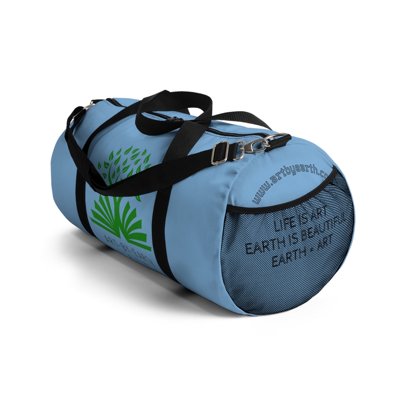 Blue - Z - ART BY EARTH DUFFEL BAG