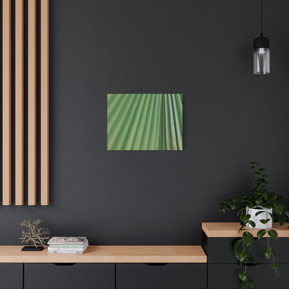 Palm Pulse - Unique Frameless Canvas Wall Art - Art By Earth