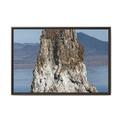 Tufa Tower Reflection - Unique Stretched Canvas Wall Art