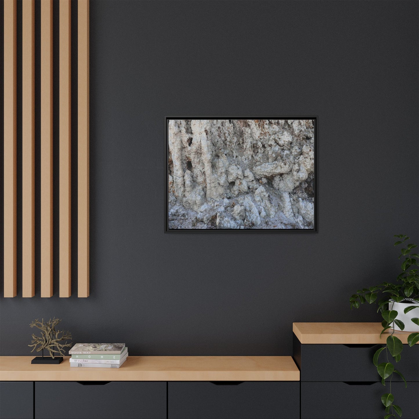 Geological Fragments - Unique Stretched Canvas Wall Art