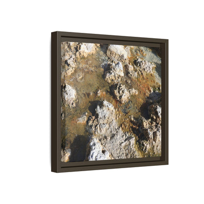 Stone Sea of Silence - Unique Stretched Canvas Wall Art