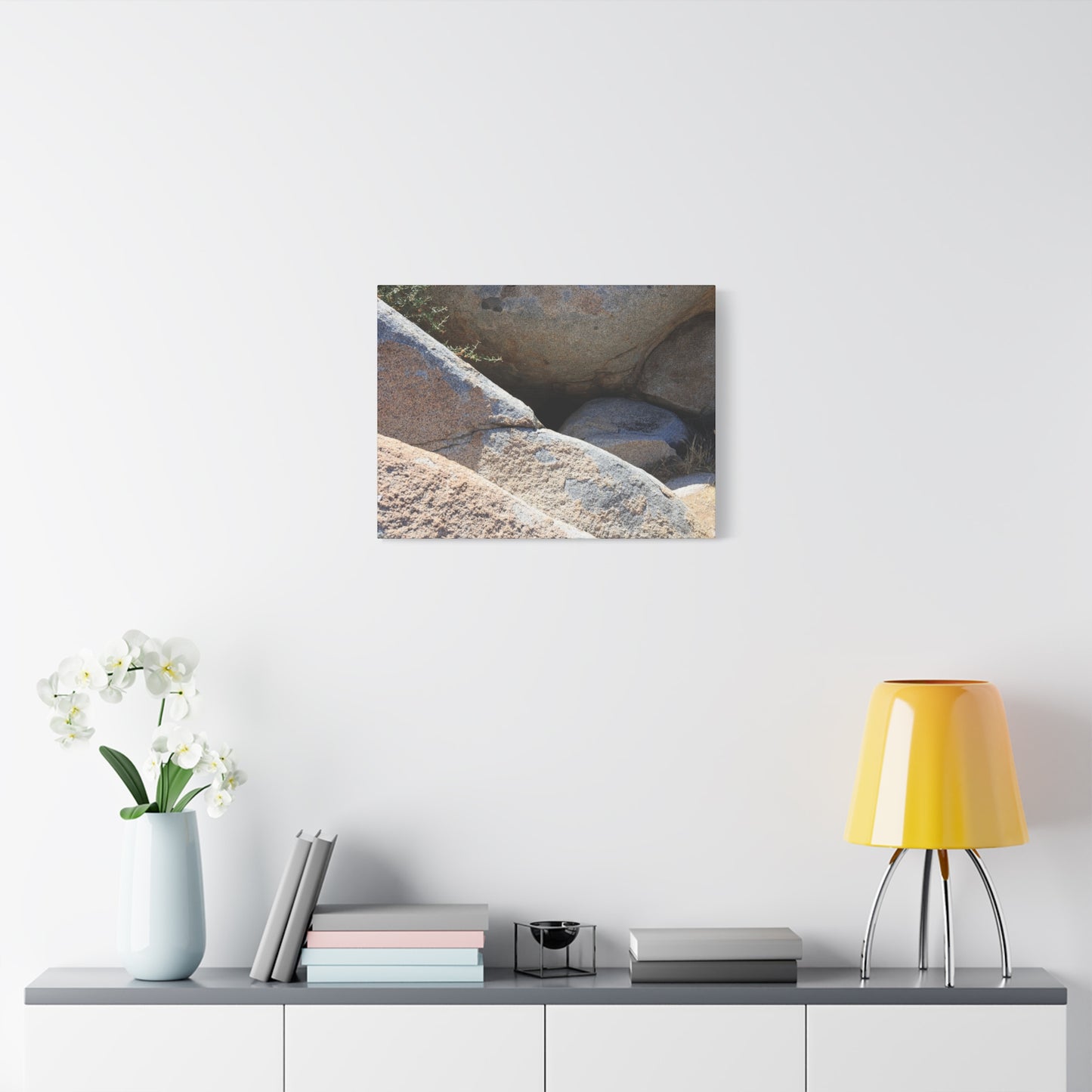 Rocky Shelter - Unique Frameless Canvas Wall Art
